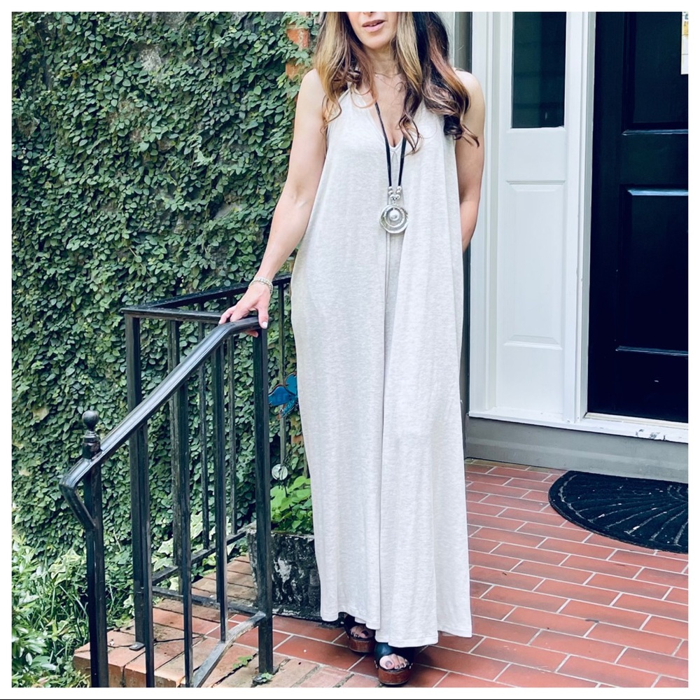 Fabulous Boho Chic Tie Shoulder wide leg jumpsuit - Picture 7 of 10